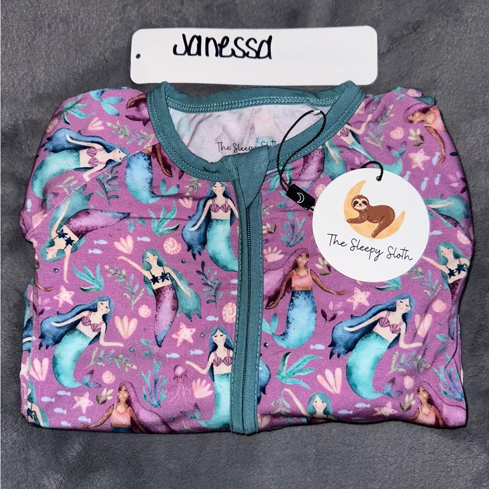Mermaizing Mermaids Bamboo 18-24 Convertible Zippy NWT